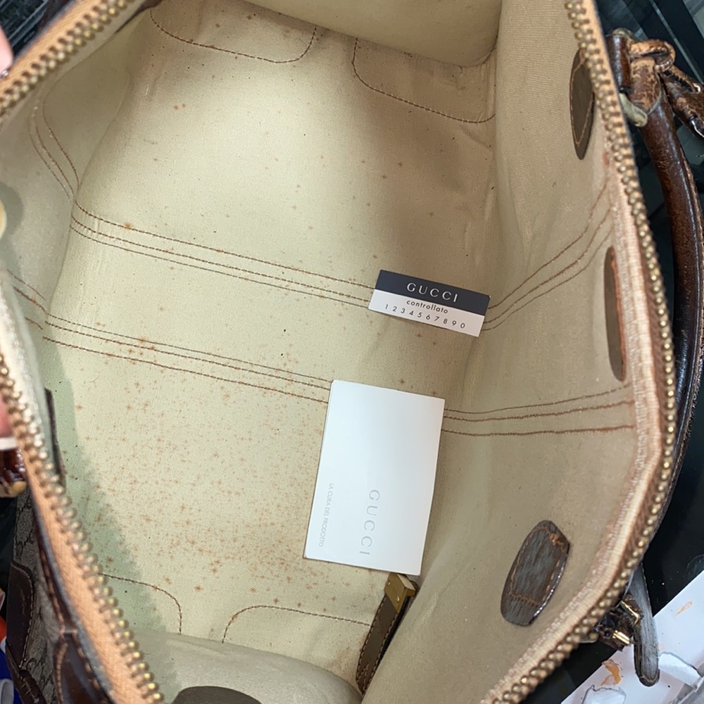 Authentic Vintage Gucci Sherry Line Boston Bag - Picture 14 of 17